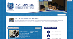 Desktop Screenshot of houstonassumption.org