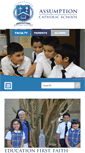 Mobile Screenshot of houstonassumption.org